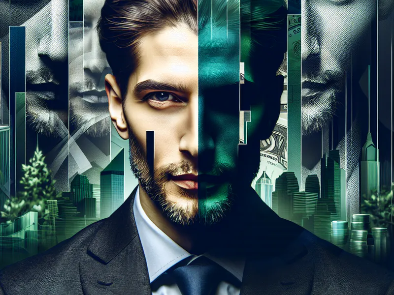 portrait d'un homme mystérieux