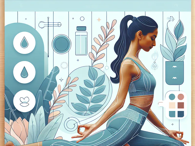 Quelqu'un pratiquant le yoga