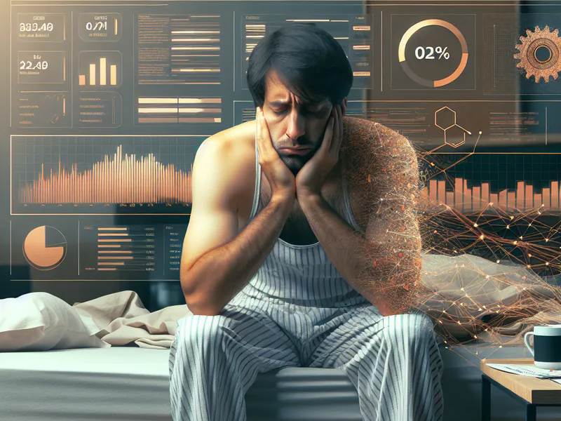 hombre cansado