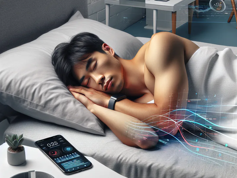 Man sleeping peacefully