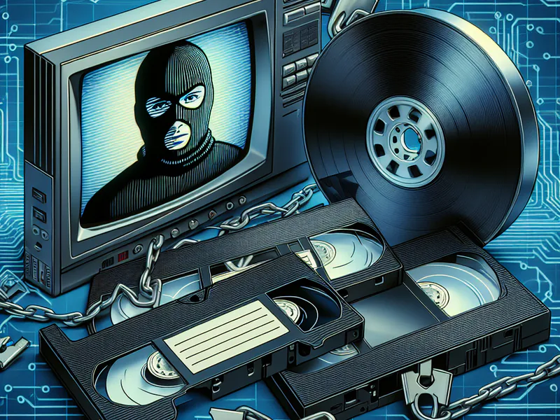 Cambrioleur et VHS