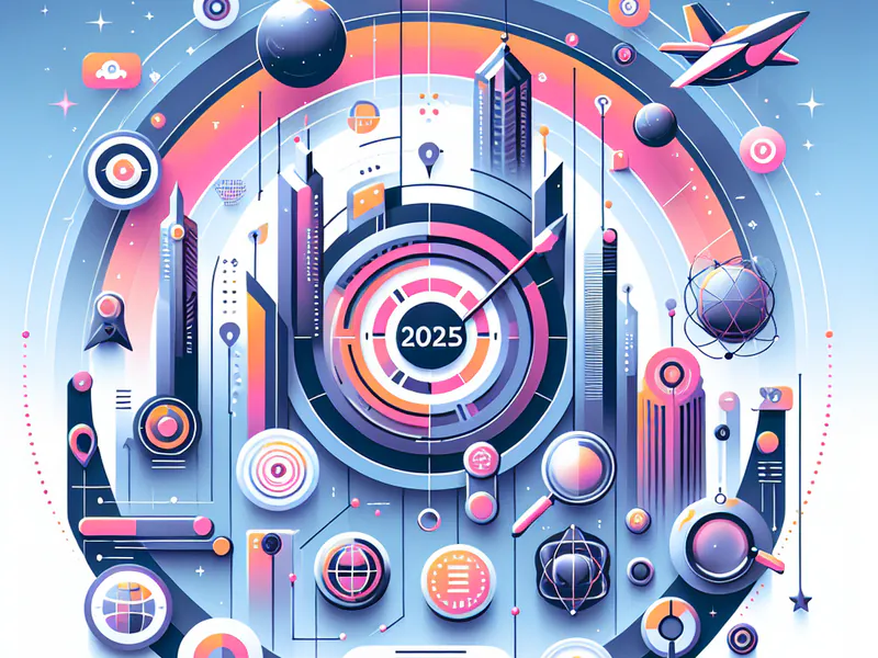 Futuristic SEO diagram