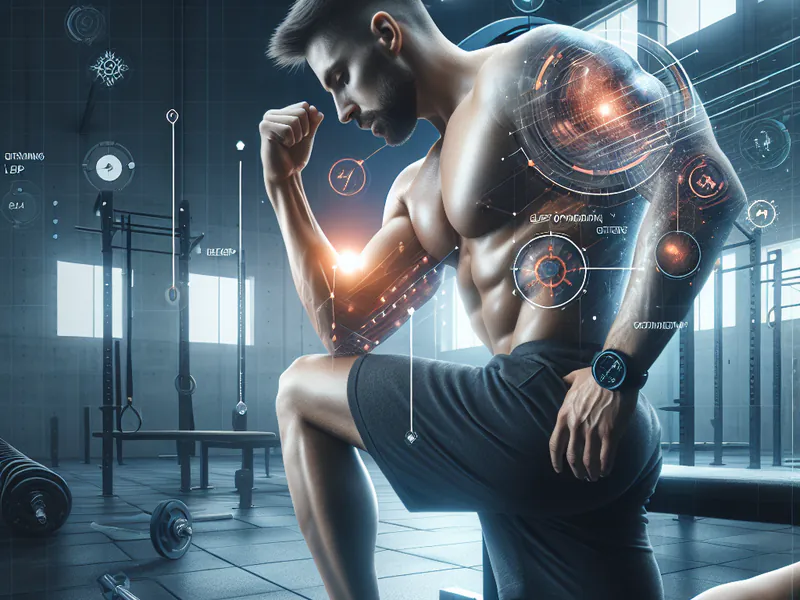 Me dans la salle de gym après une séance d'entraînement