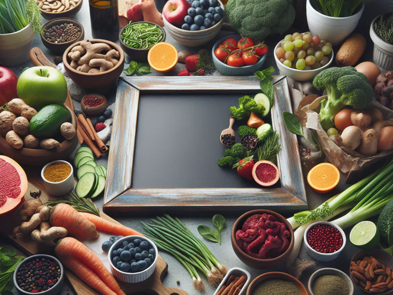 Aliments anti-inflammatoires dans la cuisine