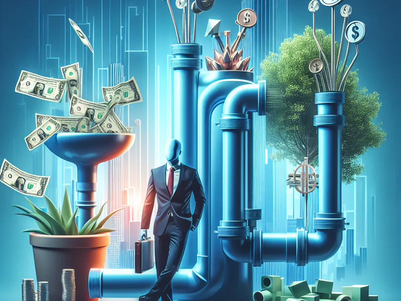 une image représentant une robinetterie financière