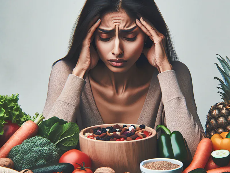 une personne stressée