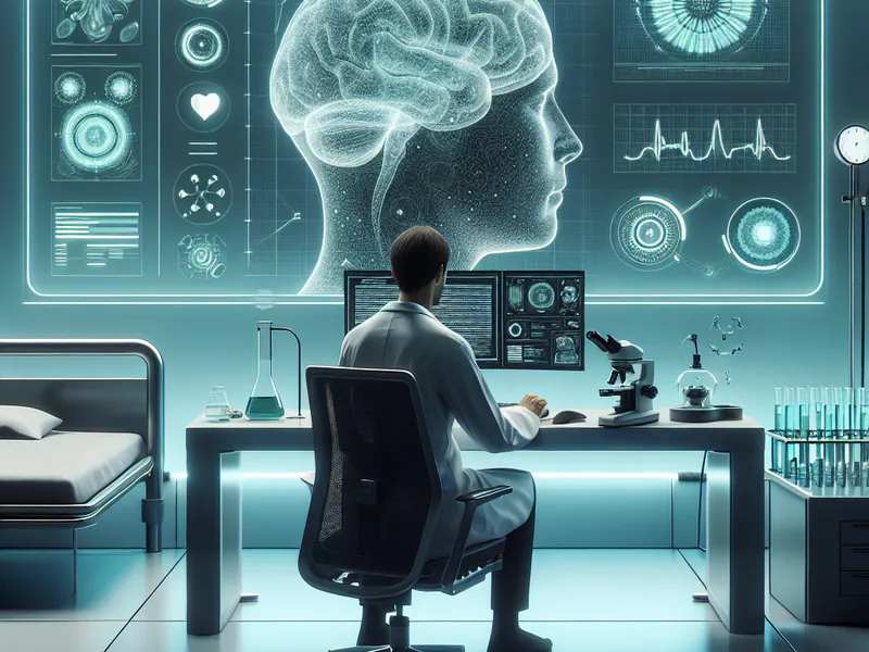 un hacker de la biologie en action
