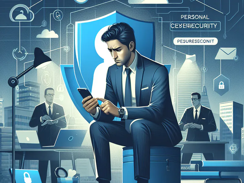 homme soucieux avec son smartphone
