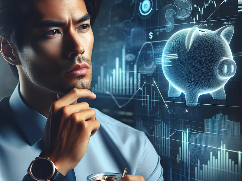 man thinking about finance