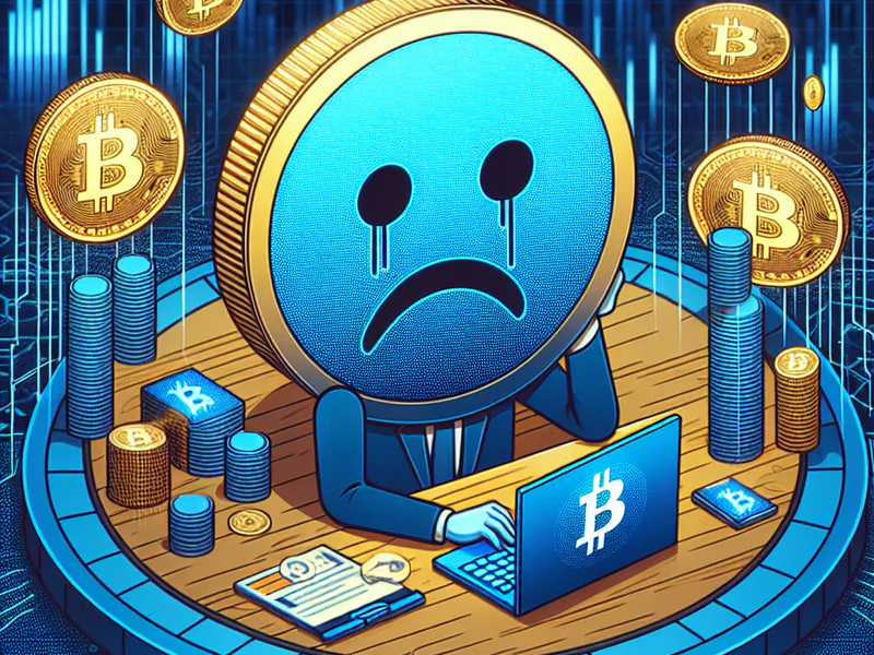 a sad face