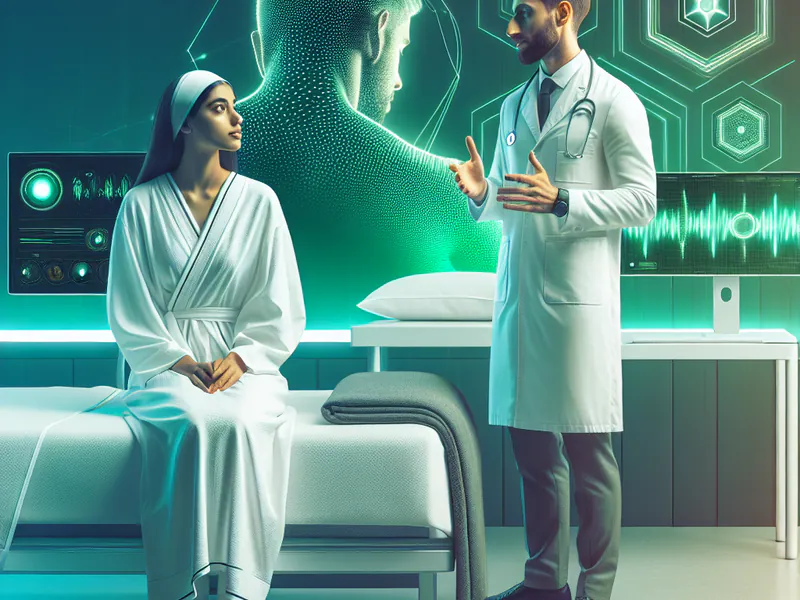 The doctor giving me advice on sleep