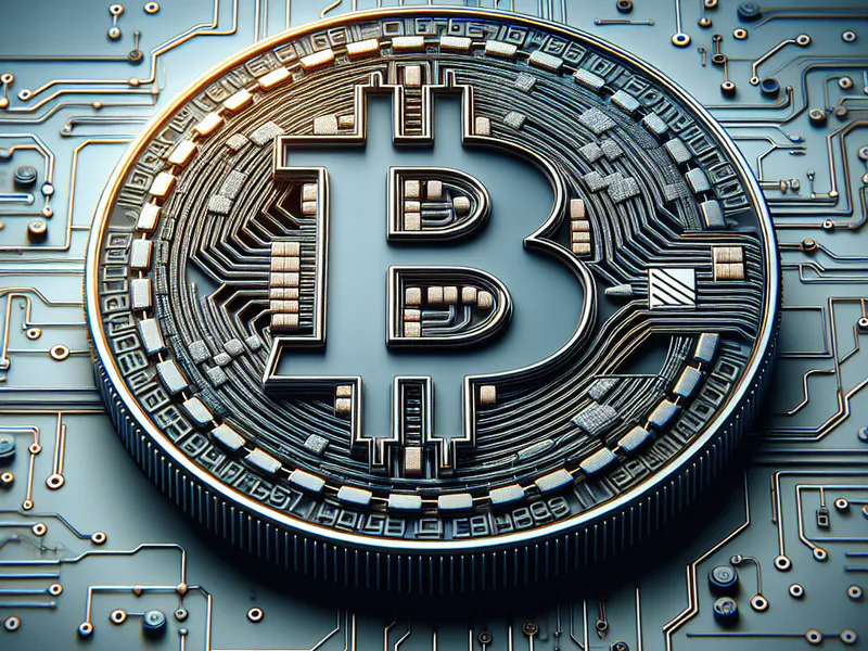 A Bitcoin Symbol