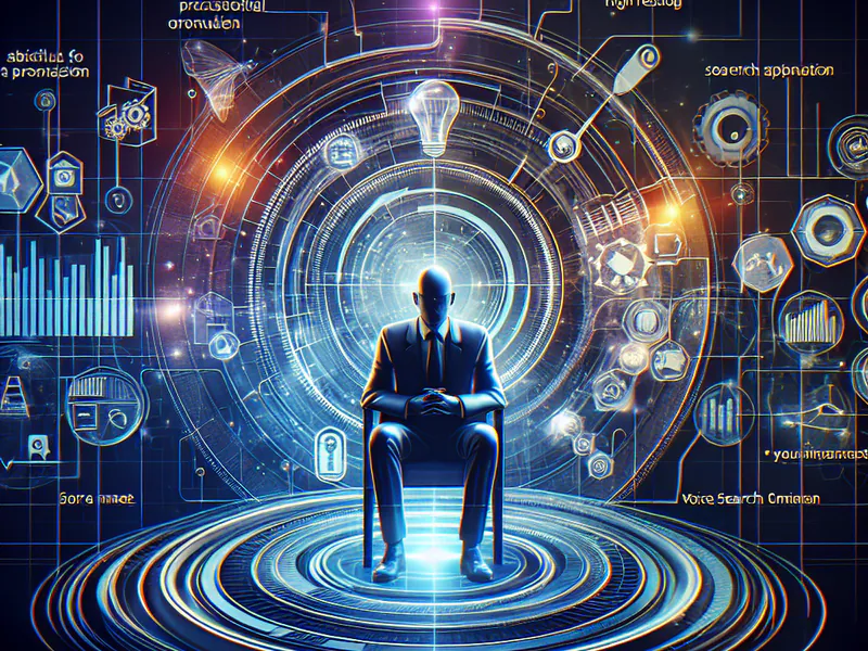 une image montrant un schéma d'optimisation pour la recherche vocale