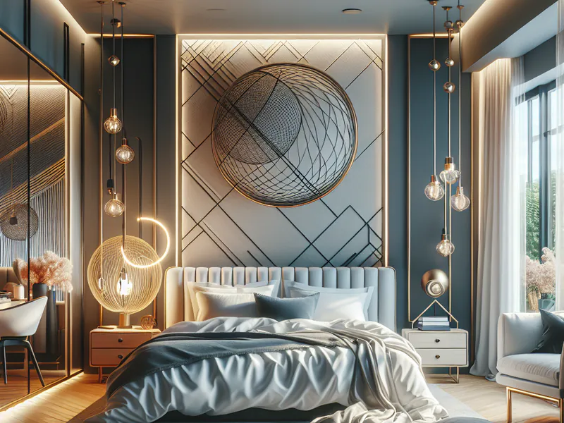 une chambre à coucher confortable