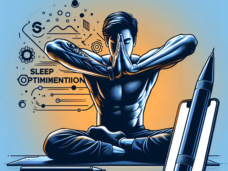 une personne en train de faire des exercices de respiration
