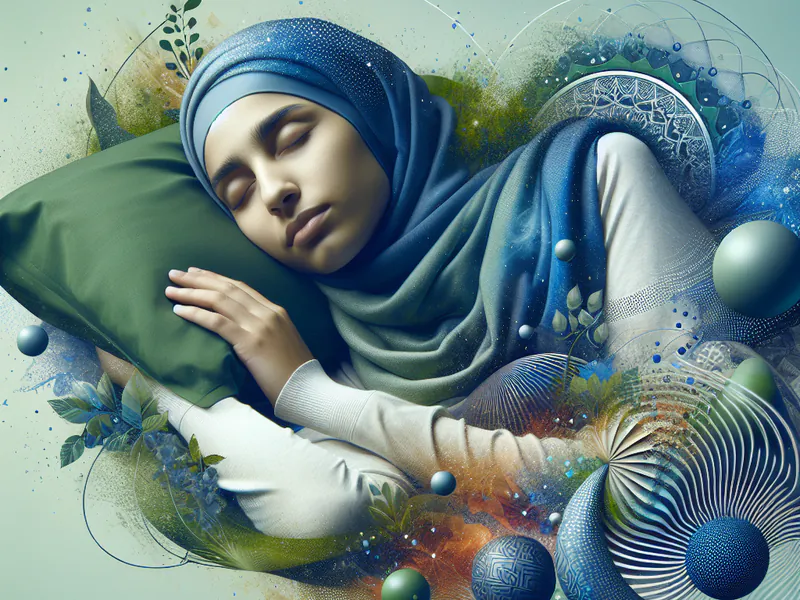 Une image d'une personne dormant paisiblement